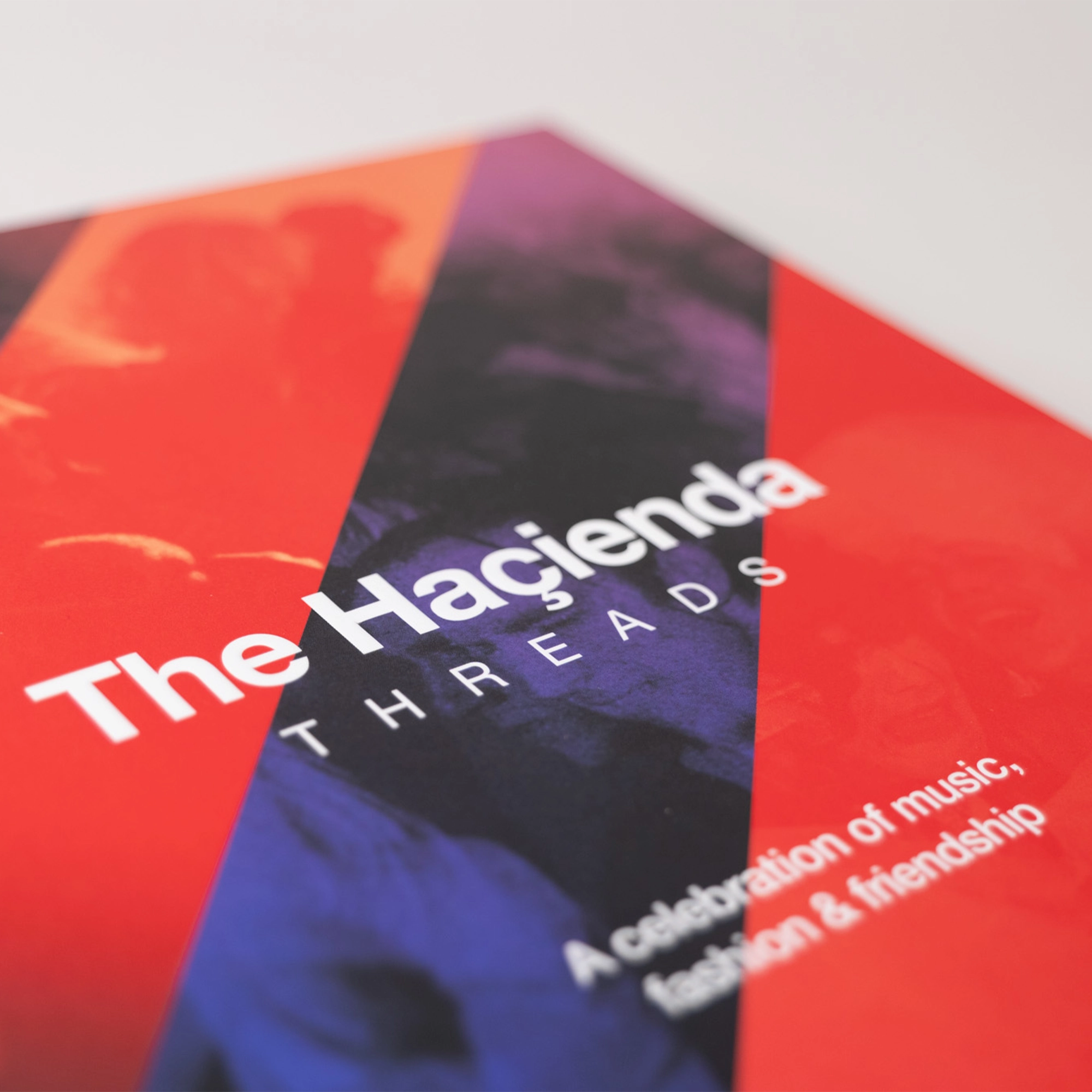 A close up of the cover